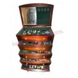 Jewelry Box w/ 80 Pair of Earrings