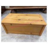 Smaller Toy Storage Box w/Pine Lid