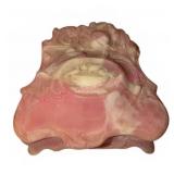 Incolay Stone Handcrafted Trinket Box w/Bird Mot