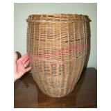 Large Handwoven Wicker Basket