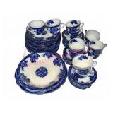 Waldorf New Wharf Pottery Blue & White Dinnerware