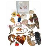 Vintage Brooches & Pins Assorted Themes