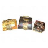 3 Trinket Boxes (small) India Brass & Horn