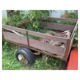 Old 4x7ft Homemade Trailer (needs work)