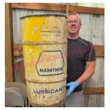 Marathon Metal Lubricant Drum Barrel