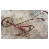 1800s Hendricksville Ind. Iron Garden Plow