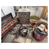 Ammo Boxes & Parts Bins w/Nuts/Bolts, Etc