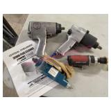 Air Impact Tools & Spark Plug Cleaner Lot