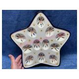 Temp-tations Old World Star Egg Plate #1