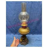 St Louis Buck & Co Cast Iron Electric Table Lamp