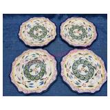 Set of 4 Temp-tations Old World 8in Plates#1