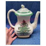 Spode England Christmas Tree Coffee Pot S3324-M
