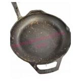 Lodge Cast Iron Skillet 10CP USA Dual Handle
