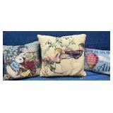 3 Decorative Throw Pillows