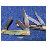 2 Broken Case XX Folding Pocket Knives