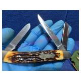 Schrade Uncle Henry 897UH USA Stockman Knife