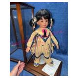 Call of the Coyote Doll by Laura Cobabe w/ Case
