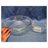 Pyrex Clear Round 2Qt Casserole & Refrige Dish