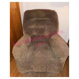 BR3 - Brown Upholstered Recliner Armchair