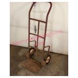 Metal Hand Truck/Dolly w/Rust & Wear Issues