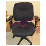 TrueDz Fabric Rolling Desk Chair w/ Armrests