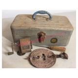 1940s Watertite Union Tackle Box & Misc