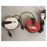Hanging Drop Cord Light & Garage Extension Cord