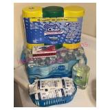 Emergency Supplies: Water, Wipes, Masks & Matches
