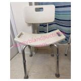 Invacare Shower Chair Adjustable 315 lb Capacity