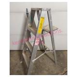 Keller 4ft Aluminum Step Ladder, Garage Use