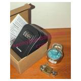Locks: Puroma Key Safe-Master Combo-Brass Padlock
