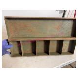 Old 11x19 Metal Garage Organizer Tray
