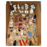 Miniature Figurines, Animals & Objects Lot