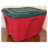 Homz Durabilt 18 Gal Tote Container w/Lid