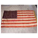 48 Star US Flag w/ Fringe