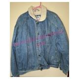 Camel Denim Sherpa-Lined Jacket XL Thailand