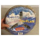 Tru-Flate 50ft Air Hose 300psi 1/4" NPT Fittings