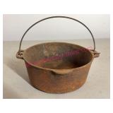 Wagner Cast Iron Pot w/ Handle & Side Tabs