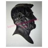 Cast Iron Abraham Lincoln Wall Plaque