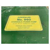 Greenlee 960 Hydraulic Power Pump Box
