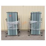 School Surplus: (2)pc -12FT Folding Tables w/Bench