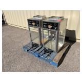 (2) Super Pretzel Food Warming CounterTop Machines