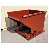 UNUSED 2yard Forklift Self Dumping Hopper