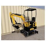 UNUSED AGT 13.5HP Gas Mini-Excavator QH12 w/ Blade