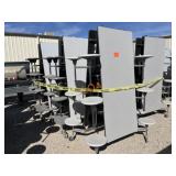 School Surplus: (6)pc -12FT Folding Tables w/Seats