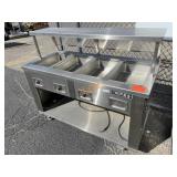 School Surplus: Heated 4 Well Electric Food Table