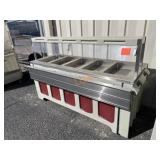 School Surplus: Heated 5 Well Electric Food Table