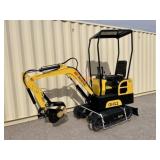 UNUSED AGT 13.5HP Gas Mini-Excavator QH12 w/ Blade