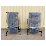 School Surplus: (2)pc -10FT Folding Tables w/Bench