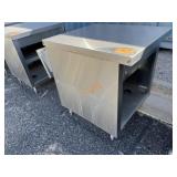 School Surplus: Duke SS Table w/ Shelves